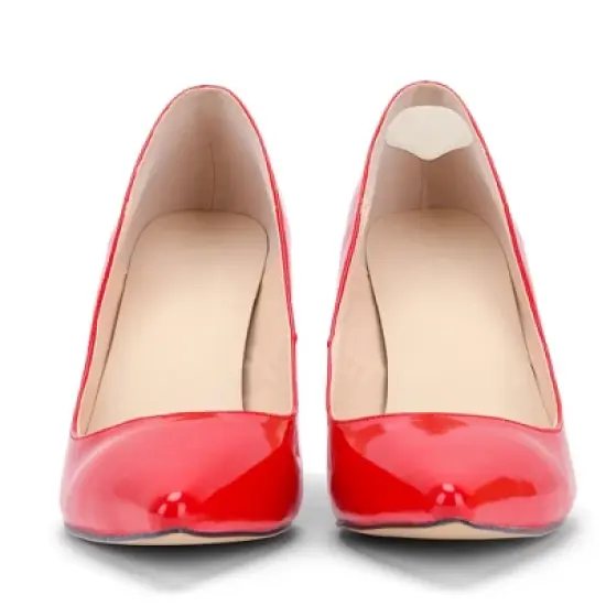 Unique Bargains Breathable Shoes Heel Pads One Size 2 Pair image {1}