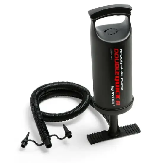 Intex 68370EP Challenger 3 Inflatable Raft Boat Set With Pump And Oars, Blue image {4}