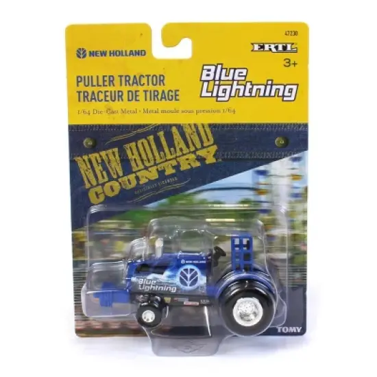 1/64 New Holland "Blue Lightning" Die-Cast Pulling Tractor by ERTL 47230 image {4}