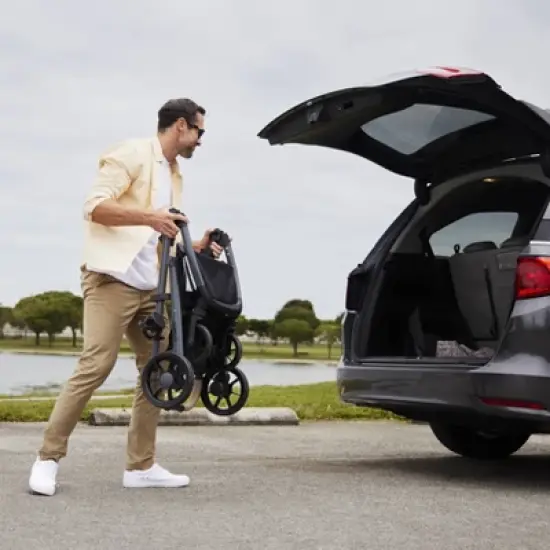 Safety 1st on Board Slide 6-in-1 Travel System with Safety Slide Base - Gray image {17}