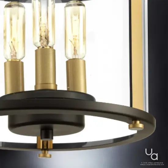 Urban Ambiance Luxury Rustic Outdoor Ceiling,  11"H x 9.875"W,  Olde Bronze Finish, UHP1123 image {3}