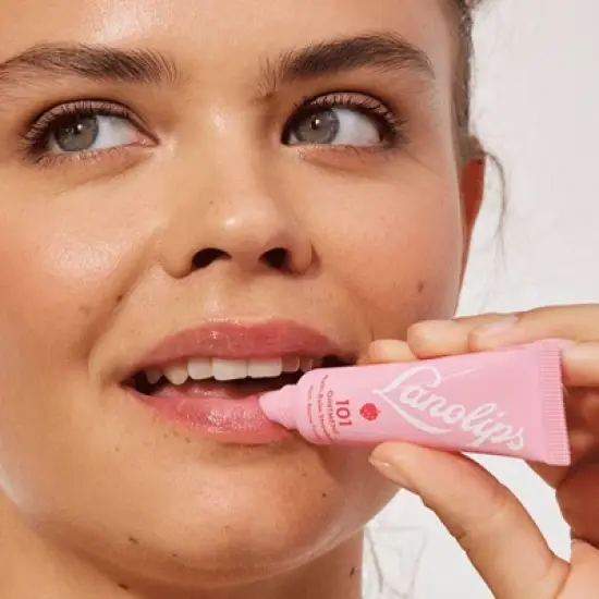 Lanolips Ultra Healing 101 Ointment Multi-Balm - Strawberry - 0.35oz image {4}