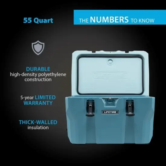 Lifetime Special Edition Smoke Blue Cooler image {2}