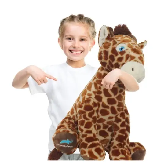 Animal Planet Giant Giraffe 30" Stuffed Animal image {1}