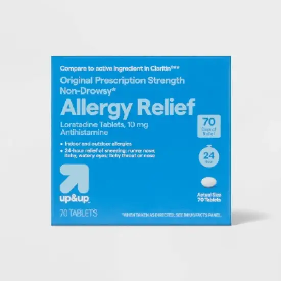 Loratadine Allergy Relief Tablets - up&up&trade; image {7}