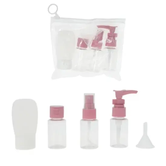 Unique Bargains Reusable Travel Accessories Bag Set 5 Pcs image {10}