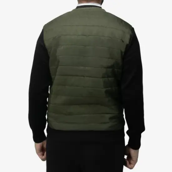 X RAY Men's Lightly Padded Hybrid Sweater Jacket image {1}