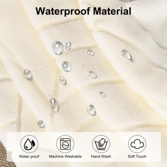 Unique Bargains Polyester Spandex Waterproof Durable Dining Chair Slipcovers image {3}