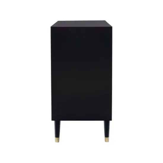 6 Drawer Geo Textured Dresser - Linon image {3}