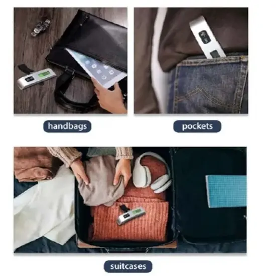 Link Digital Luggage Scale Must HaveTravel Accessory Upto 110LBS image {4}