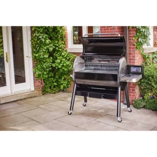 Weber SmokeFire EX6 Wood Pellet Grill - Black image {1}