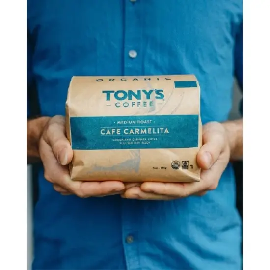 Tony's Coffee Carmelita Blend Medium Roast Ground Coffee - 24oz image {2}
