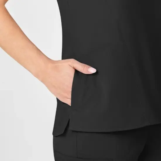 Wink PRO Women's 4 Pocket V-Neck Scrub Top image {6}