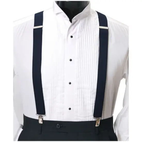 Men's X-back Metal Clip Fastening Suspenders image {7}