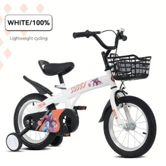 VASIP ThunderStrike 16 Inch Junior Sport Bike | Adjustable Training Wheels & Quick-Release Stand | Ergonomic Saddle for Kids Age 4-8 image {10}