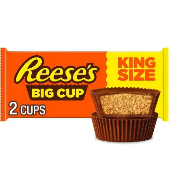 Reese's Milk Chocolate Big Cup King Size Candy - 2.8oz image {7}