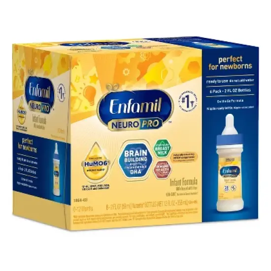 Enfamil NeuroPro Ready to Feed Infant Formula Bottles - 2 fl oz Each/6ct image {12}
