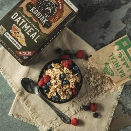 Kodiak Protein-Packed Instant Oatmeal Maple & Brown Sugar - 6ct image {6}