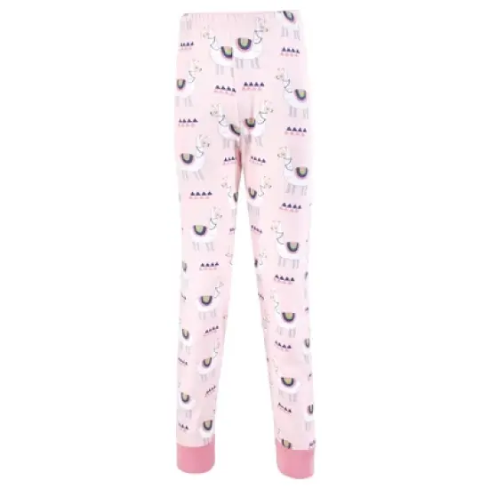 Hudson Baby Girl Cotton Pajama Set, Llama image {3}