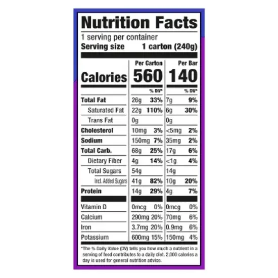 Yasso Frozen Greek Yogurt Cherry Chocolate Crunch - 10.6 fl oz/4ct image {3}