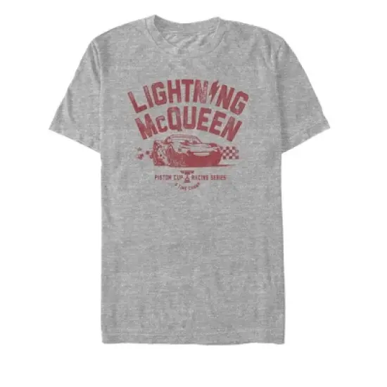 Men's Cars Lightning McQueen Piston Cup T-Shirt image {5}