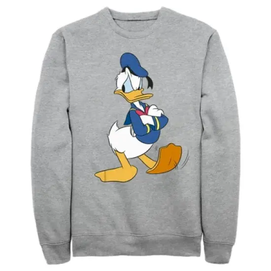 Men's Mickey & Friends Donald Duck Impatient Sweatshirt image {3}