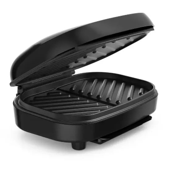 KitchenSmith 2 Burger Indoor Grill Black image {1}