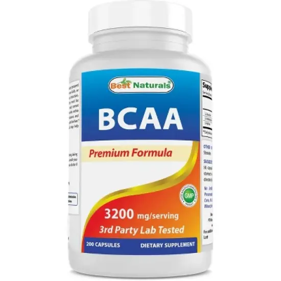 Best Naturals BCAA 800 mg 200 Capsules image {4}