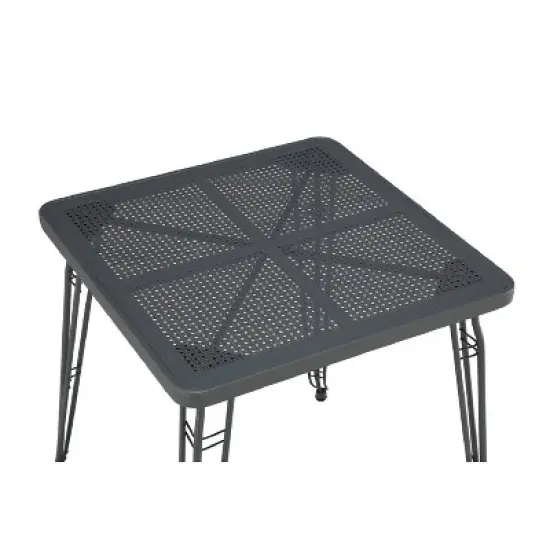 Carson Square Bar Height Table Gray - Boraam image {2}