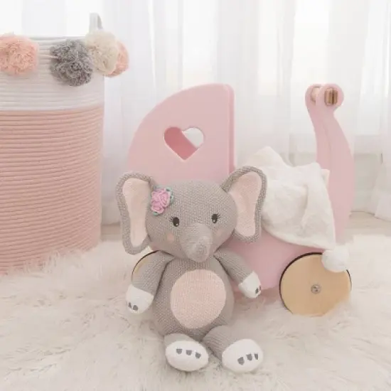 Living Textiles Baby Stuffed Animal - Ella Elephant image {2}
