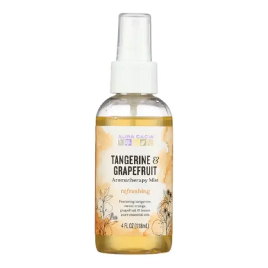 Aura Cacia Refreshing Tangerine and Grapefruit Aromatherapy Mist - 4 fz image {5}
