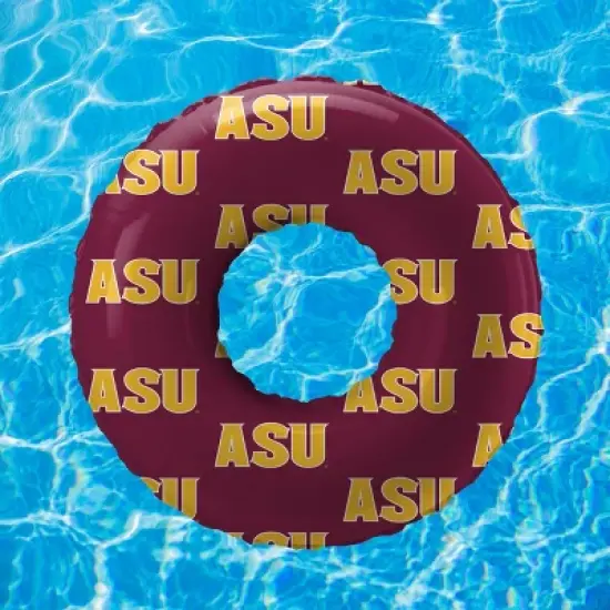 NCAA Arizona State Sun Devils 48" Inflatable Pool Float: PVC, 330 lb Capacity image {3}