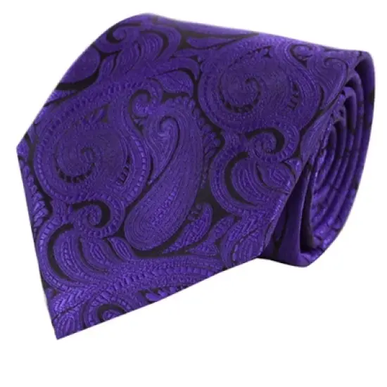 Men's Paisley Microfiber Woven Wedding Neckties image {16}