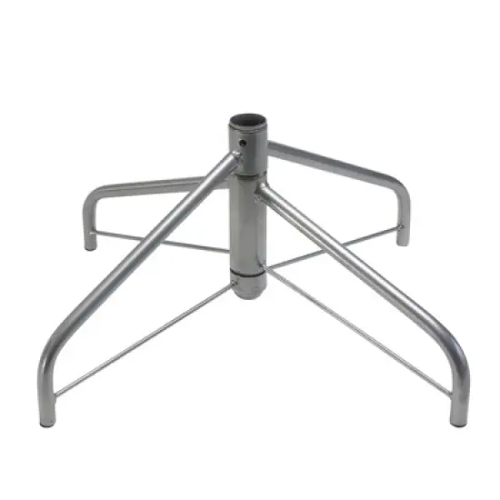 Northlight 9' Pre-Lit Artificial Christmas Tree Metallic Sheer Champagne Tinsel - Clear Lights image {5}