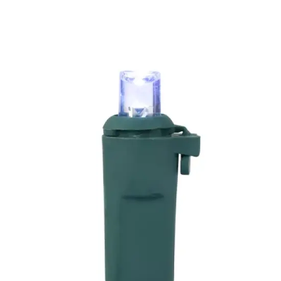 Northlight 50ct Red and White LED Wide Angle Christmas Lights, 16.25ft Green Wire image {3}