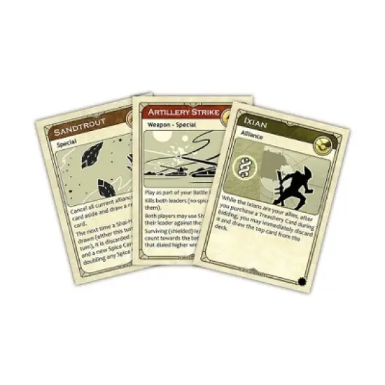 Dune - Ixians and Tleilaxu House Expansion Board Game image {2}