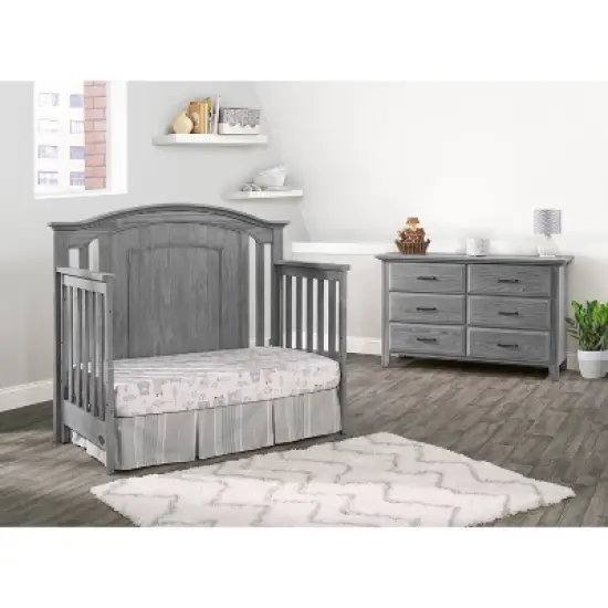 Oxford Baby Willowbrook 4-in-1 Convertible Crib image {6}