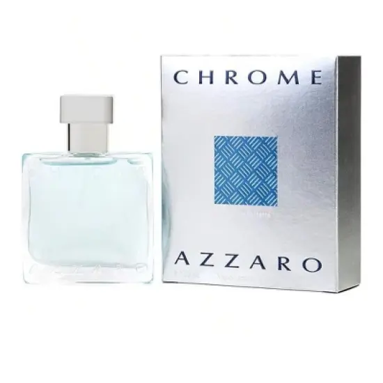 Chrome By Azzaro Oakmoss, Cedar, Tonka Bean, Brazilian Rosewood, Coriander Men Edt Spray 1 Oz 1996 Casual 1 Oz Fragrance image {1}