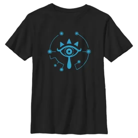 Boy's Nintendo Zelda Breath of the Wild Eye T-Shirt image {3}