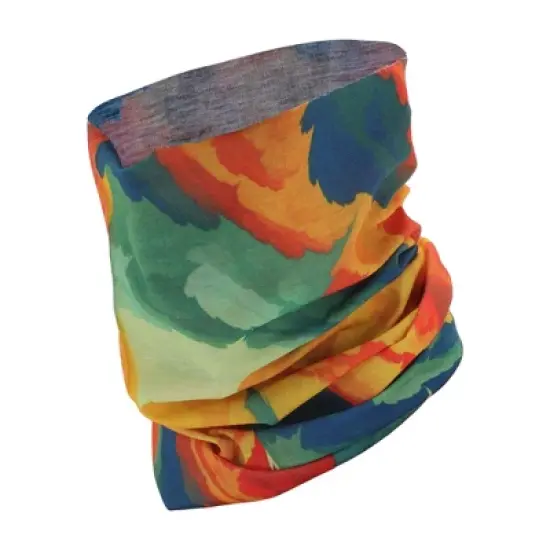 Unique Bargains Sunscreen Cloud Pattern Face Scarf Mask Orange 1 Pc image {6}