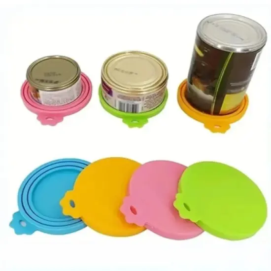 Paaaawaters One Reusable Silicone Pet Can Lid Bpa Free Suitable For Most Sized Dog And Cat Cans - Keeps Food Fresh Prevents Bacterial Odors image {1}