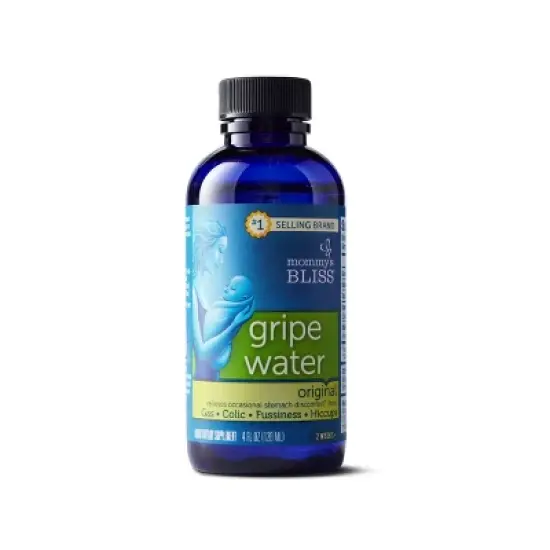 Mommy's Bliss Gripe Water for Babies with Gas, Colic or Stomach Discomfort - 4 fl oz image {2}