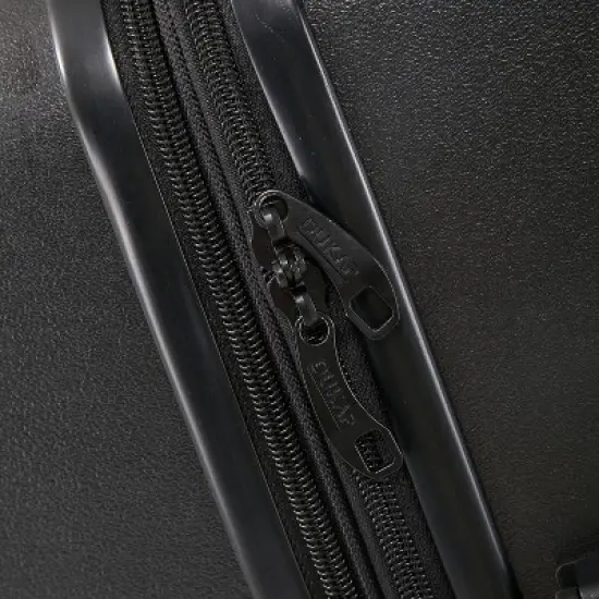 DUKAP Zahav Lightweight Hardside Carry On Spinner Suitcase - Black image {9}