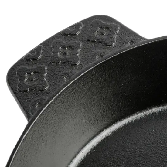 Spice by Tia Mowry Savory Saffron Preseasoned Cast Iron Skillet image {5}