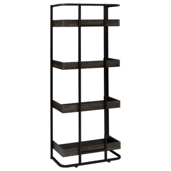 Ember 4 Shelf Bookcase - Coaster image {4}