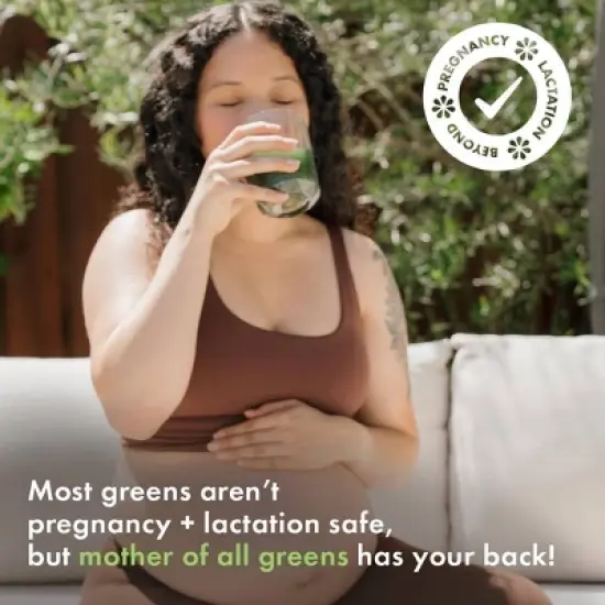 Boobie Mother of All Greens Supplement Powder - 30ct image {5}