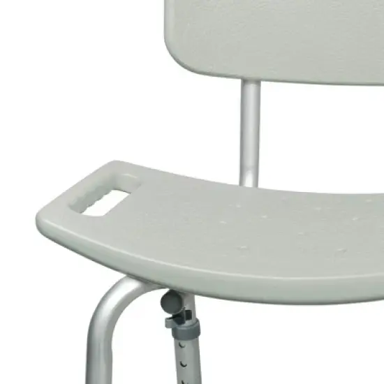 McKesson Bath Bench with Removable Back Shower Chair, 1 Count image {7}