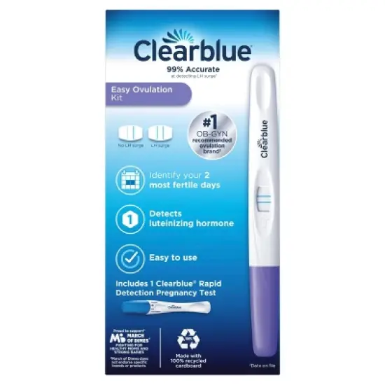 Clearblue Easy Ovulation Kit with Pregnancy Test - 11ct image {1}