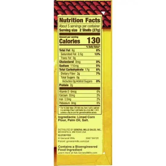 Old El Paso Gluten Free Vegan Stand 'n Stuff Yellow Corn Taco Shells - 4.7oz/10ct image {7}