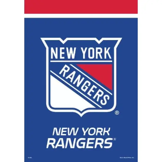Briarwood Lane New York Rangers Garden Flag NHL Licensed 18" x 12.5" image {2}
